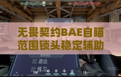 无畏契约BAE自瞄范围锁头稳定辅助软件