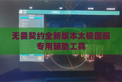 无畏契约全新版本太极国服专用辅助工具