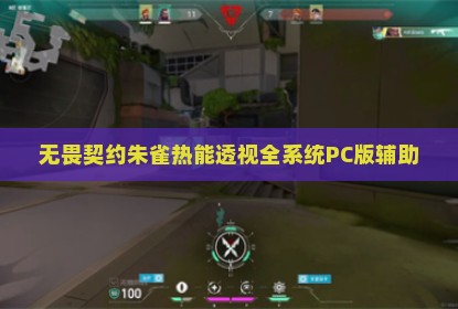 无畏契约朱雀热能透视全系统PC版辅助